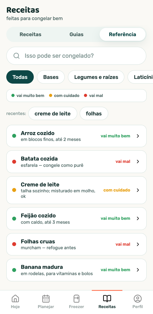 Referência: isso pode ser congelado?